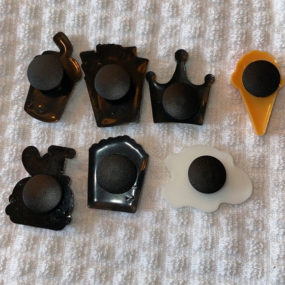 Crocs Charms Set Of 7 Food - Picture 2 of 2